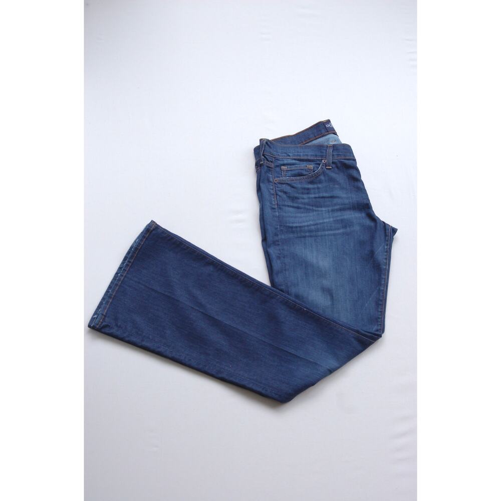 Vintage Lucky Jeans Charlie Flare - Rare 35" Inseam TALL & CURVY– MADE IN USA - Picture 4 of 11